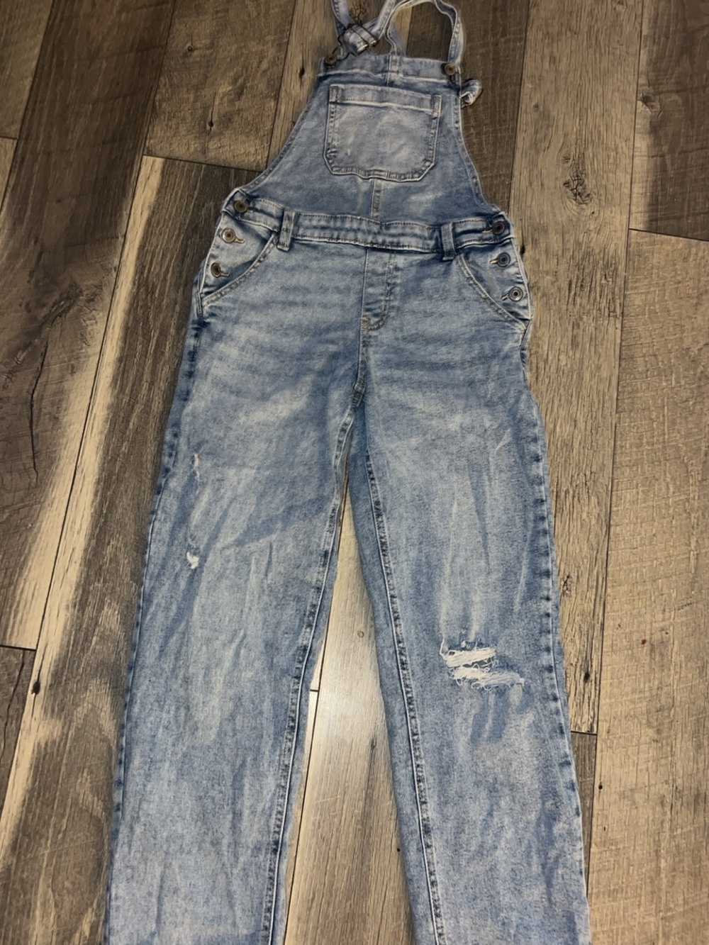 SO Light Blue Denim Bib Overalls